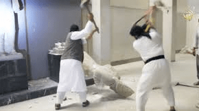 Followers of Muhammad destroy 3,000 year old&nbsp;antiquities