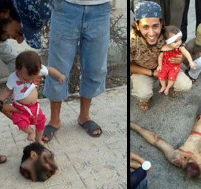 “Here” proclaims a child in Canada, “are the heads.” … who defends the Muslim&nbsp;children?