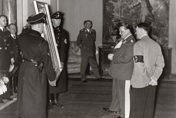Hitler and Goring admire art.jpg