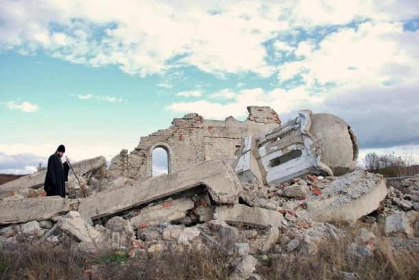 Serbian Church destroyed petition