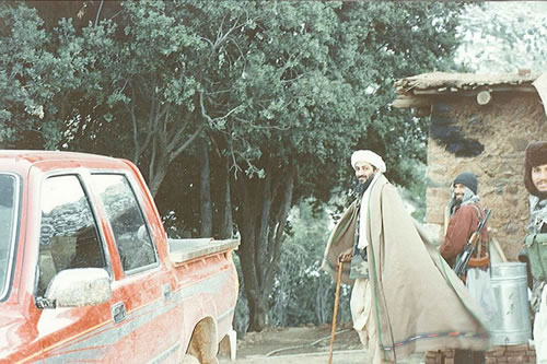 bin laden escorted