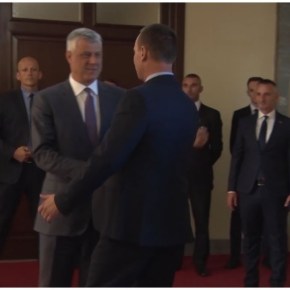 Has US envoy GRENELL been tasked to bring Kosovo into NATO through the Albania backdoor? Amb. Richard Grenell’s quiet meeting with the Clinton backed Albanian Narco-Terrorist leader Hacim Thaci in Berlin raises concerns that the US is backing Albania’s lawless annexation of the Serbian&nbsp;province