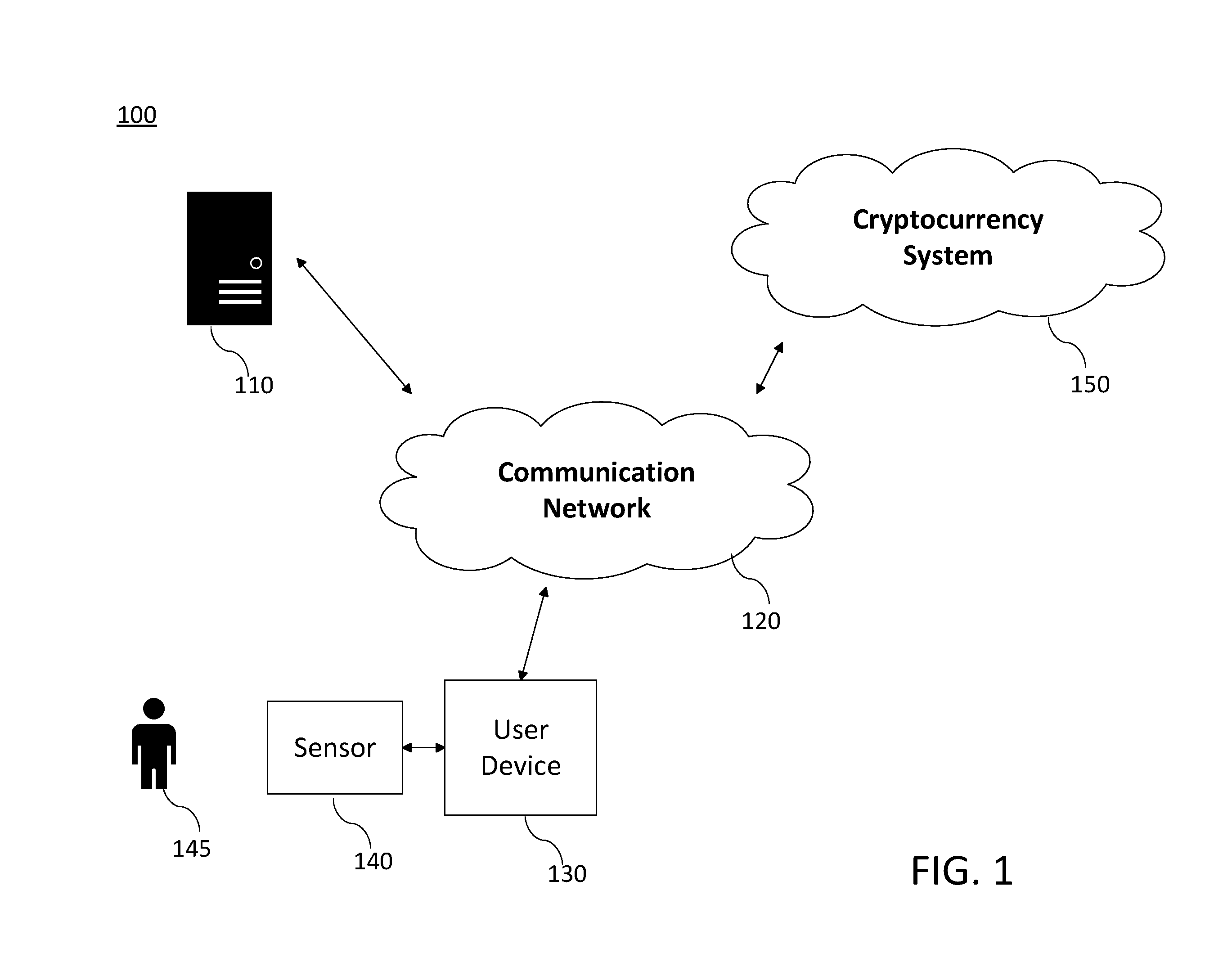 microsoft cryptocurrency patent diagram 1