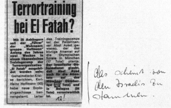 terrortraining with fatah - german news clip