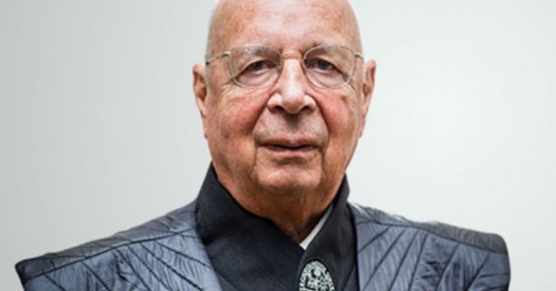 Klaus Schwab in NWO uniform