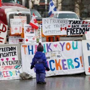 Trudeau’s Goons Target Trucker Children … Watch a Trucker and a Nurse Set Them&nbsp;Straight