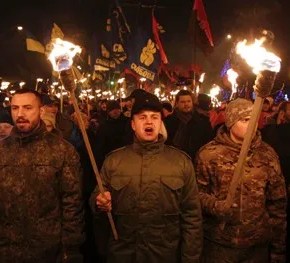 “Ukraine’s Azov Battalion has received teams of American military advisors and high powered US-made&nbsp;weapons”